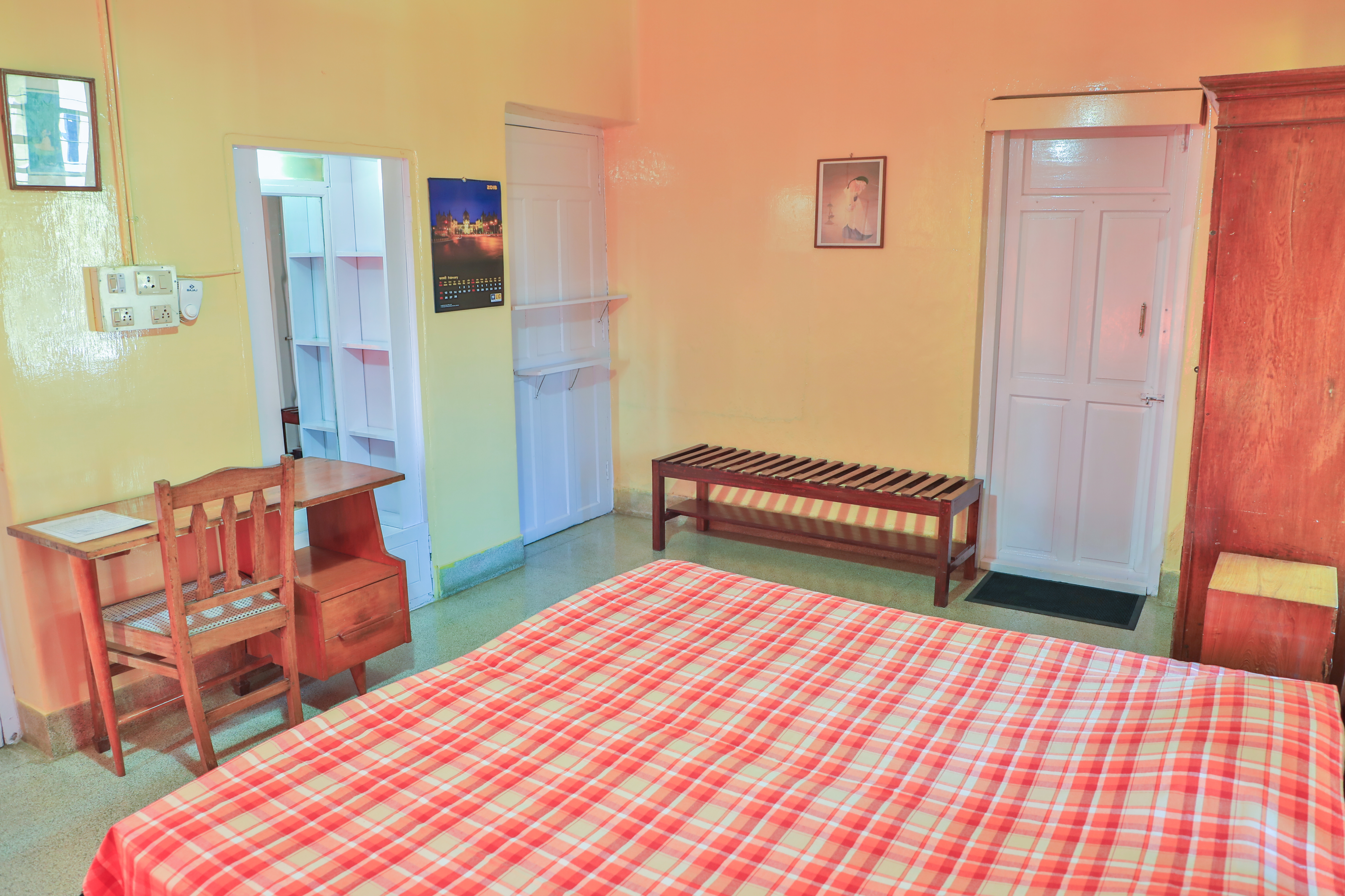 Tennis Court Bungalow Bedroom