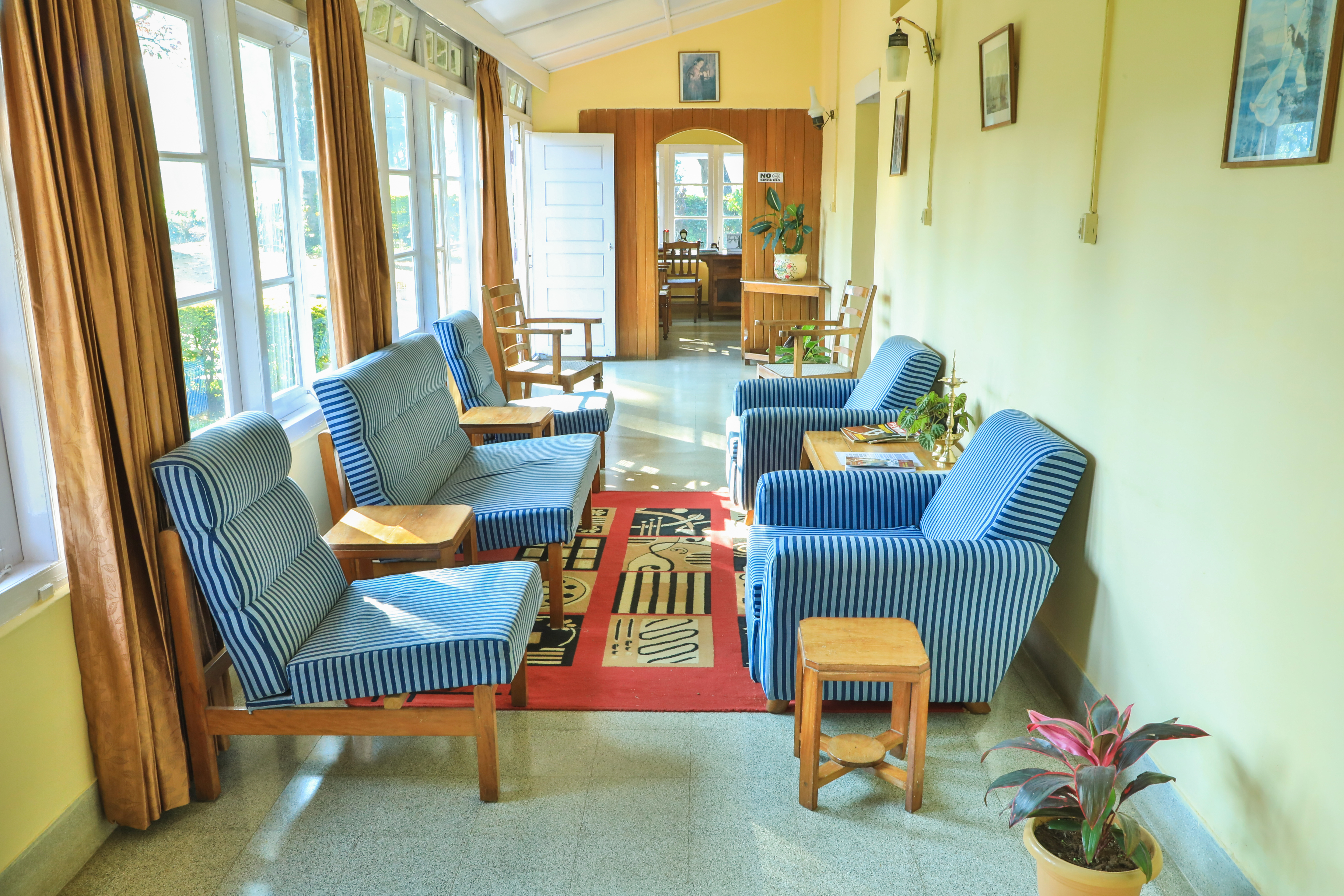 Tennis Court Bungalow Living Room